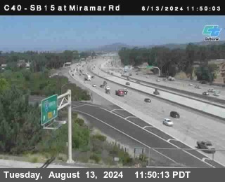 SB 15 at Miramar Rd