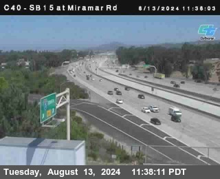 SB 15 at Miramar Rd