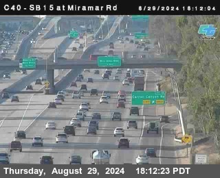 SB 15 at Miramar Rd