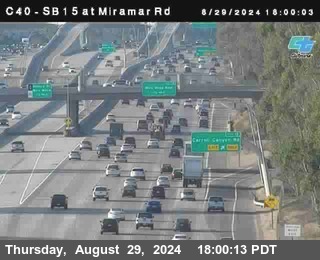 SB 15 at Miramar Rd