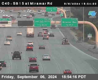 SB 15 at Miramar Rd