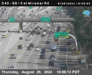 SB 15 at Miramar Rd