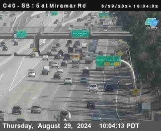 SB 15 at Miramar Rd