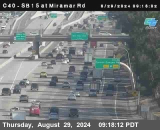 SB 15 at Miramar Rd