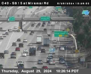 SB 15 at Miramar Rd