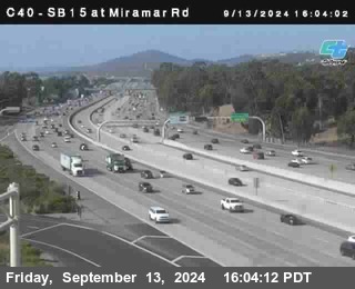 SB 15 at Miramar Rd