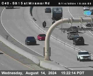 SB 15 at Miramar Rd