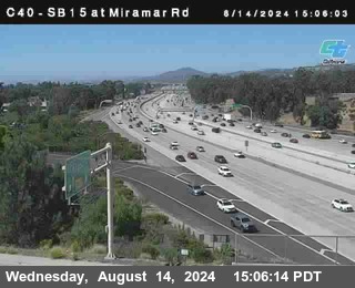 SB 15 at Miramar Rd