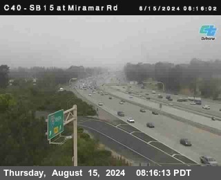 SB 15 at Miramar Rd