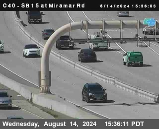 SB 15 at Miramar Rd