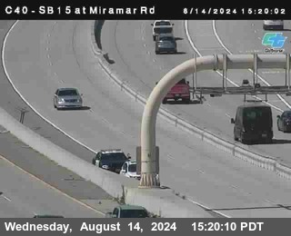 SB 15 at Miramar Rd