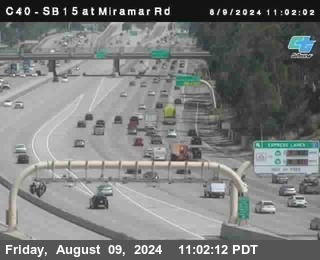 SB 15 at Miramar Rd