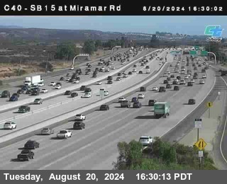 SB 15 at Miramar Rd