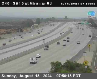 SB 15 at Miramar Rd