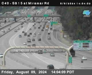 SB 15 at Miramar Rd