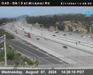 SB 15 at Miramar Rd