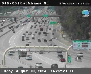 SB 15 at Miramar Rd