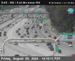 SB 15 at Miramar Rd