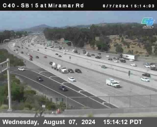 SB 15 at Miramar Rd