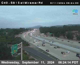 SB 15 at Miramar Rd