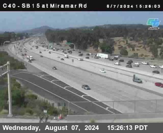 SB 15 at Miramar Rd