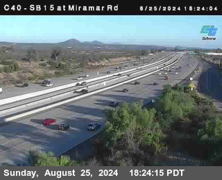 SB 15 at Miramar Rd