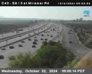 SB 15 at Miramar Rd