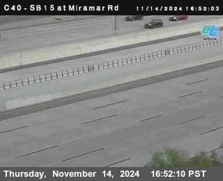 SB 15 at Miramar Rd