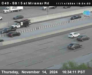 SB 15 at Miramar Rd