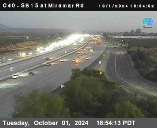 SB 15 at Miramar Rd