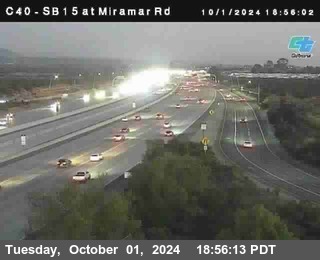 SB 15 at Miramar Rd