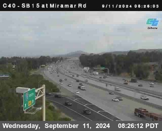 SB 15 at Miramar Rd