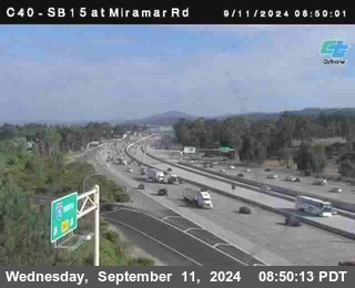 SB 15 at Miramar Rd