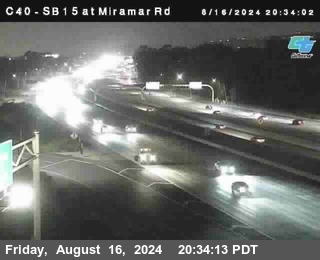 SB 15 at Miramar Rd