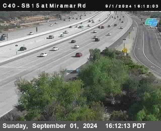 SB 15 at Miramar Rd