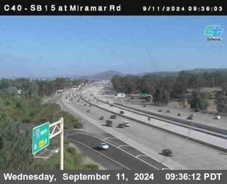 SB 15 at Miramar Rd