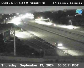 SB 15 at Miramar Rd