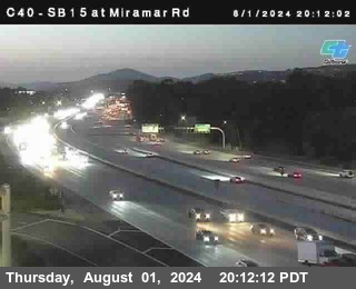 SB 15 at Miramar Rd