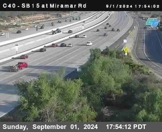 SB 15 at Miramar Rd