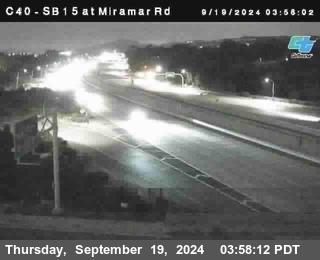 SB 15 at Miramar Rd