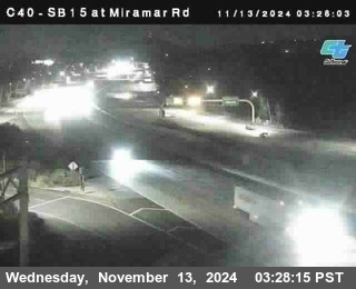 SB 15 at Miramar Rd