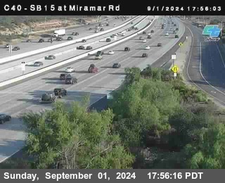 SB 15 at Miramar Rd