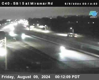 SB 15 at Miramar Rd