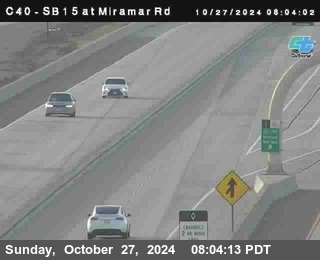 SB 15 at Miramar Rd