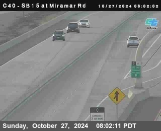 SB 15 at Miramar Rd