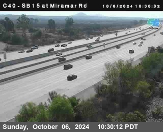 SB 15 at Miramar Rd