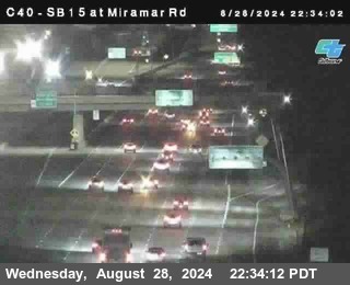 SB 15 at Miramar Rd