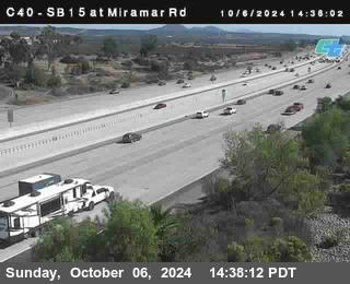 SB 15 at Miramar Rd