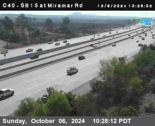 SB 15 at Miramar Rd