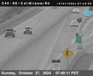 SB 15 at Miramar Rd